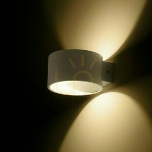 Rendl BIARITZ R12606 white LED wall light, 5 W, 3000 K small 2