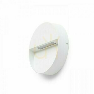 Wall lamp Aqila R wall lamp White 230 V Led 6 W Ip54 3000 K small 2