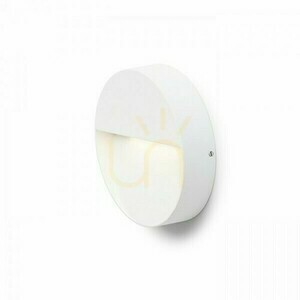 Wall lamp Aqila R wall lamp White 230 V Led 6 W Ip54 3000 K small 0