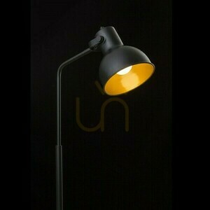 Rosita Floor Standing Lamp Black/Gold 230 V Led E27 11 W. small 1