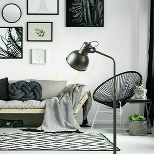 Rosita Floor Standing Lamp Black/Gold 230 V Led E27 11 W. small 2