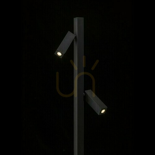 Check Fado Floor Standing Lamp Black 230 V Led 2x3 W 45° 3000 K
