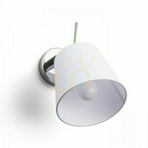 Wall lamp Jersey White Chrome 230 V Led E27 15 W. small 4