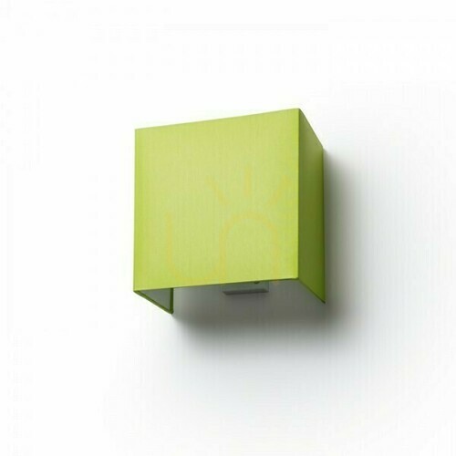 Check Rendl LOPE W 25/14 wall lamp, lime chintz / white PVC, E27