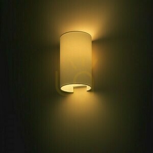 Rendl RON W 15/25 white Polycotton wall light E27 R11492 small 2
