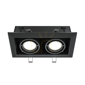 METAL MODERN recessed luminaire DL008-2-02-B Maytoni small 1