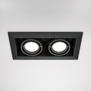 METAL MODERN recessed luminaire DL008-2-02-B Maytoni small 4