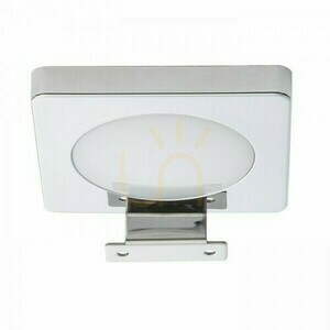 Rendl YOLO SQ over-mirror light chrome LED 4 W 12 V IP44 3000 K small 3