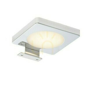 Rendl YOLO SQ over-mirror light chrome LED 4 W 12 V IP44 3000 K small 0