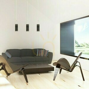 Sanssouci Pendant Lamp I Matte Black 230 V E27 42 W. small 3