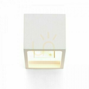 Wall lamp Jack Sq plaster wall lamp 230 V Led G9 5 W. small 3