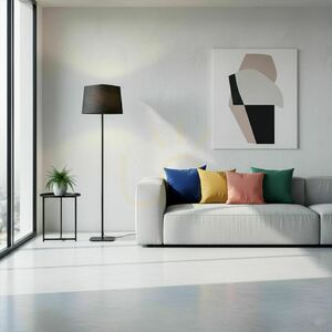 Rendl PERTH R13666 Black Floor Lamp, E27, 155 cm small 7