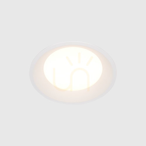 Check OKNO recessed luminaire DL055-18W4K-W IP44 Maytoni
