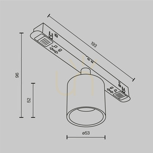 ALFA S TR132-2-7W3K-W bus light Maytoni small 9