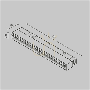 PARETE rail lamp TR106-2-12W3K-W Maytoni small 9