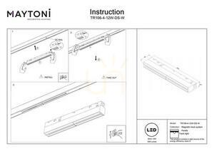 PARETE rail lamp TR106-4-12W-DS-W Maytoni small 7