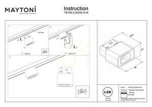 POINTS S TR100-2-2W3K-S-W bus light Maytoni small 6