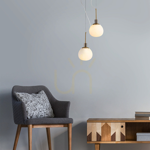 ERICH pendant lamp MOD221-PL-01-G Maytoni small 0