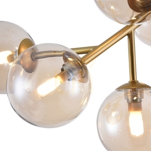 Maytoni Dallas MOD545PL-12G gold ceiling light, 12×G9, 60 cm small 2