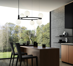 RING pendant lamp MOD013PL-06B Maytoni small 1