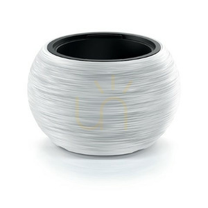 Prosperplast Furu Bowl white flowerpot Ø37.8 cm 25 L DBFUK400-S449 small 0