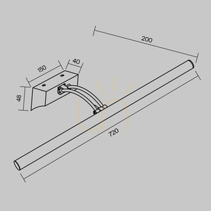 FINO picture lighting MIR003WL-L16CH Maytoni small 5