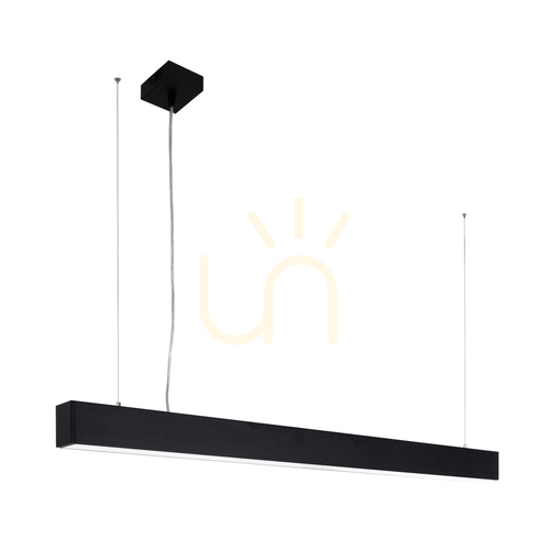 Check Italux Traversi RX Pendant Light Black 86 cm 4000K LED PRD-5470-086-BK-840-PN