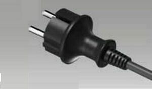Connection cable with plug PP-40H z/u 5m H05RR-F 3x1.5 IP44 small 1