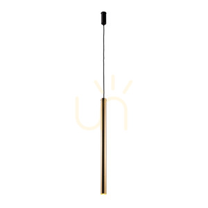 Pendant Light Antigo Akadi 1 Polished Brass 700 mm 8883 small 0