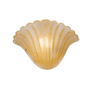 Wall Light Antigo Bacelo Polished Brass Gold Glass 25 cm 8160 small 0