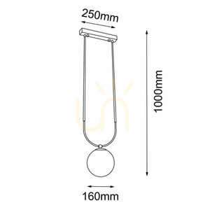 Pendant Light Antigo Balos Polished Brass Black E14 100 cm 8162 small 1