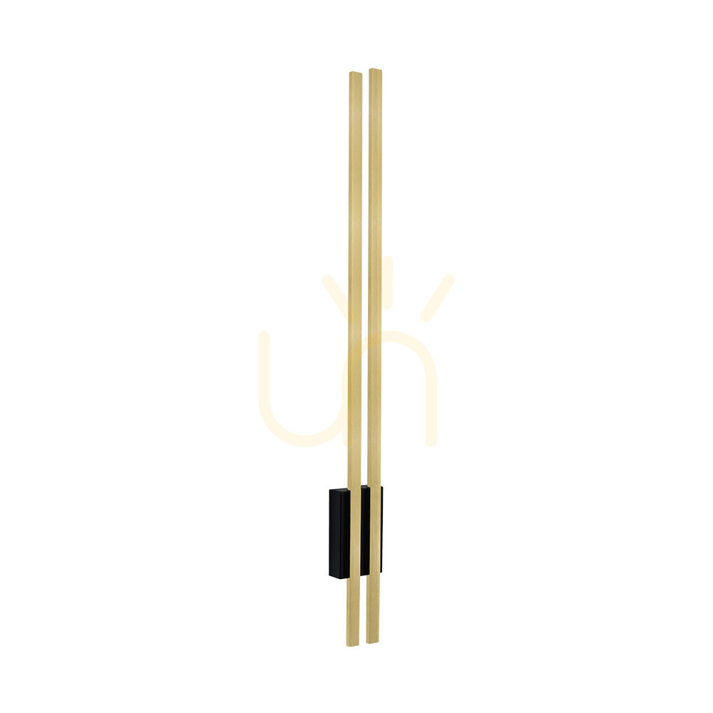 Wall Light Antigo Ebora 2 Matte Brass Black 90 cm LED 8243