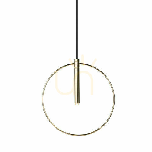 Check Pendant Light Antigo Faro Polished Brass 32 cm LED G9 8290