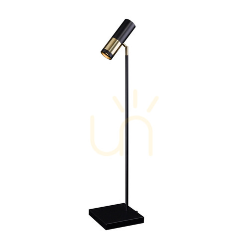 Check Table Lamp Antigo Kavos Polished Brass Black 90 cm GU10 LED 8376