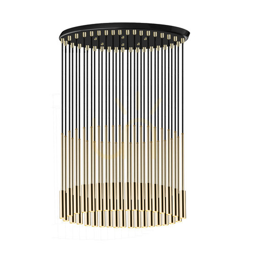 Check Pendant Light Antigo Lara 35 Polished Brass Black G9 420 mm 8348