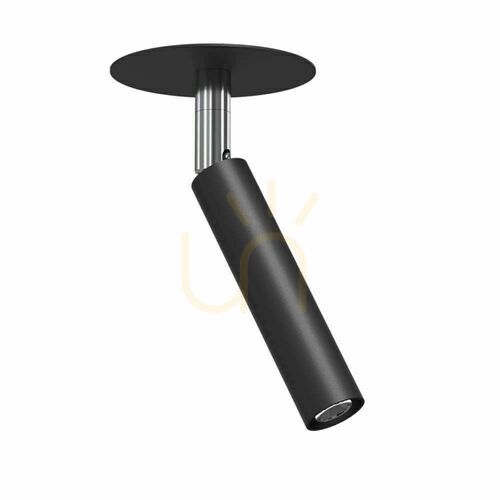 Check Recessed Luminaire Antigo Ace 22 Black Steel G9 LED 3250