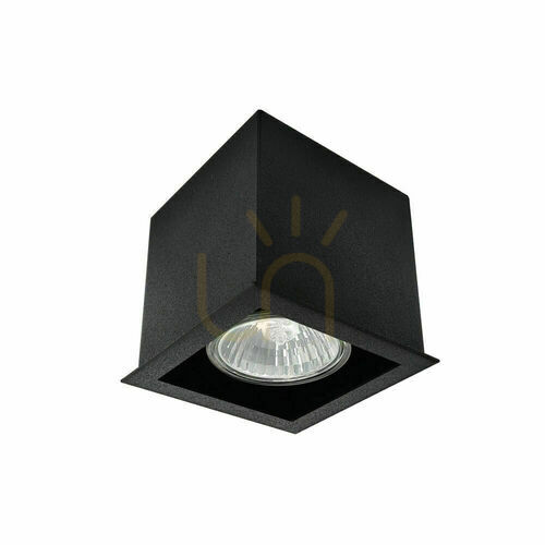 Check Ceiling Light Antigo Cage Mini Black Steel GU10 70 mm 1078