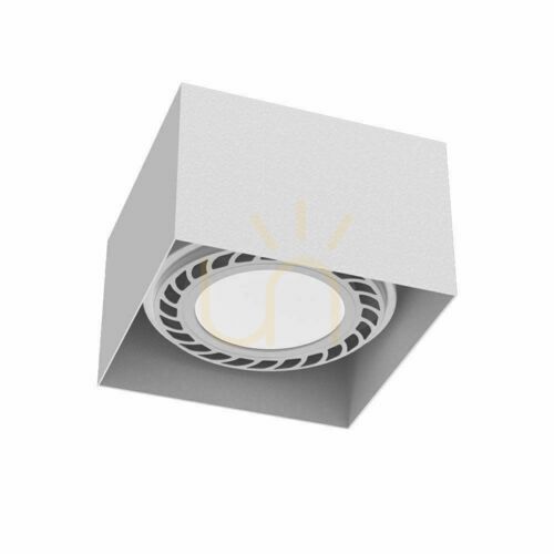 Check Ceiling Light Antigo Cage White 12.2 cm LED ES111 Steel 1268