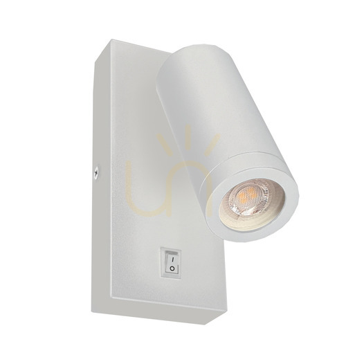 Check Wall Light Antigo Doku 4026 White Steel LED MR11