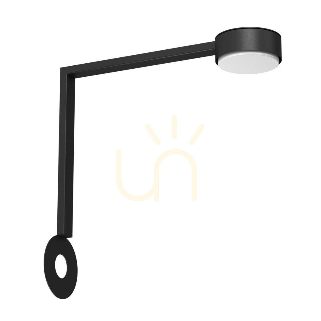 Kątownik ściana sufit Antigo Drop Line 1049 czarny stalowy 30x30 cm