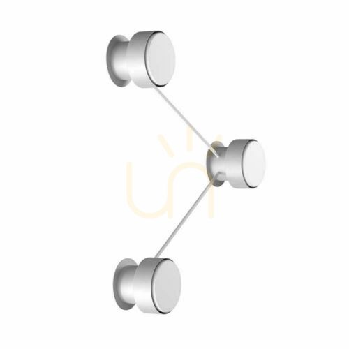 Check Wall Light Antigo Etna 3 White Steel GX53 LED 1024