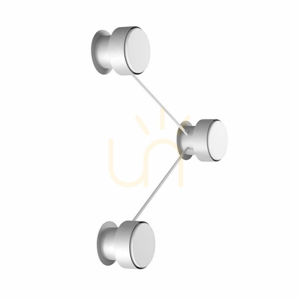 Wall Light Antigo Etna 3 White Steel GX53 LED 1024