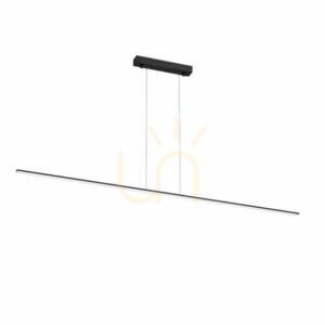 Pendant Light Antigo Slim P LED Black 120 cm Steel 3000K 5000 small 0