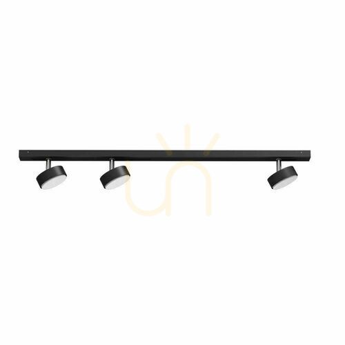 Check Modular Ceiling Lamp Antigo System Line Move Drop Line 3 Black 100 cm 1025