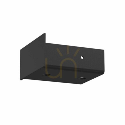 Check Track Light End Cap Antigo Line Move Black Steel 1021