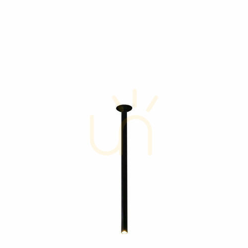 Check Recessed Light Antigo Alha T Black Steel 800 mm G9 LED 9073