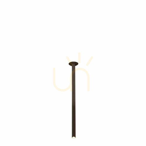 Check Recessed Lamp Antigo Alha T Chocolate Matte Steel 80 cm 9425