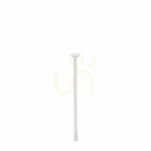 Check Recessed Luminaire Antigo Alha T White Steel 90 cm LED G9 9084