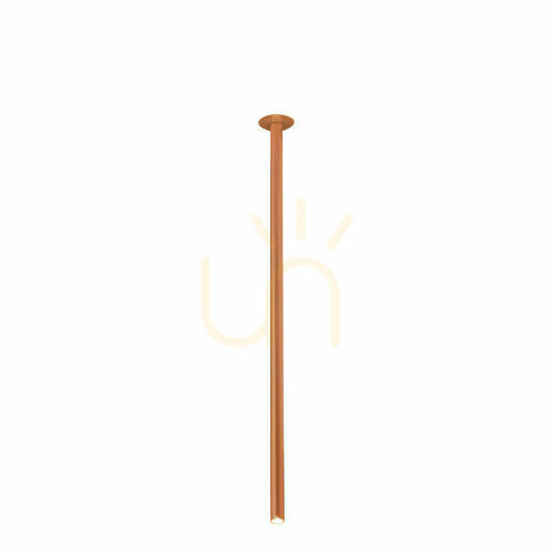 Check Recessed Luminaire Antigo Alha T Copper Steel 110 cm G9 LED 9436
