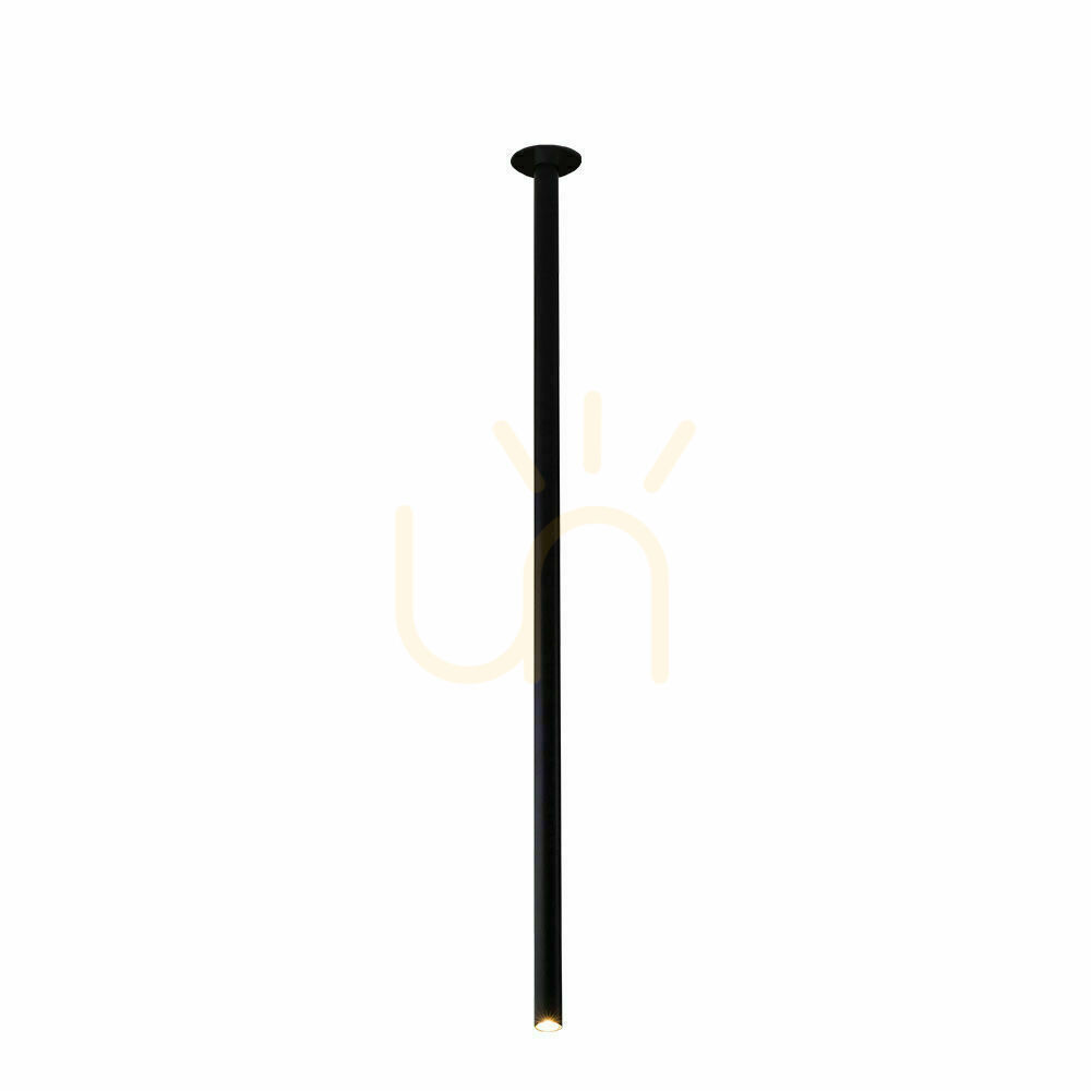 Recessed Luminaire Antigo Alha T Black 120 cm Steel G9 LED 9113